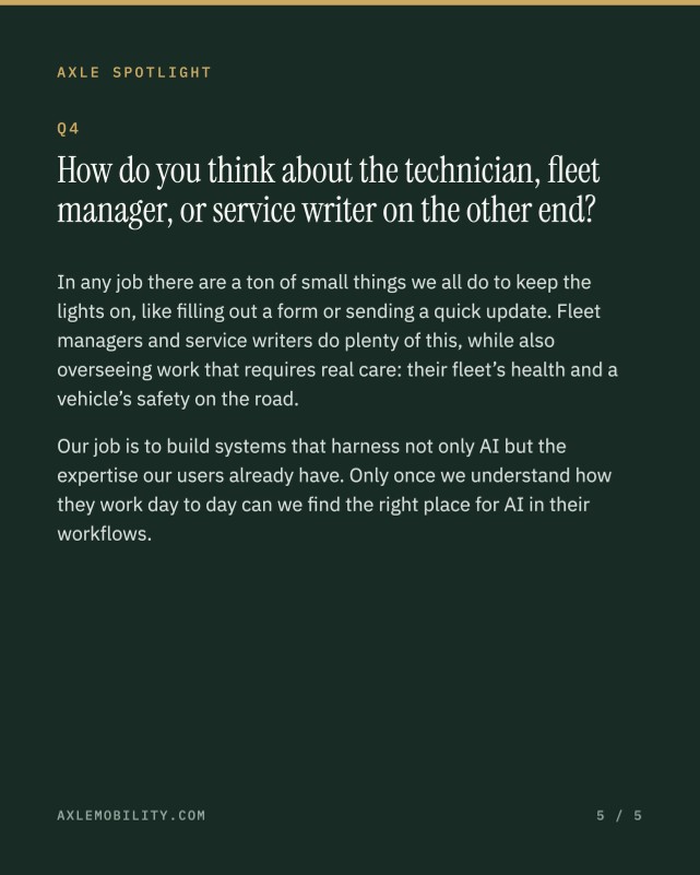 Axle Spotlight: Cason Shepard: original slide 5 of 5; text transcribed above